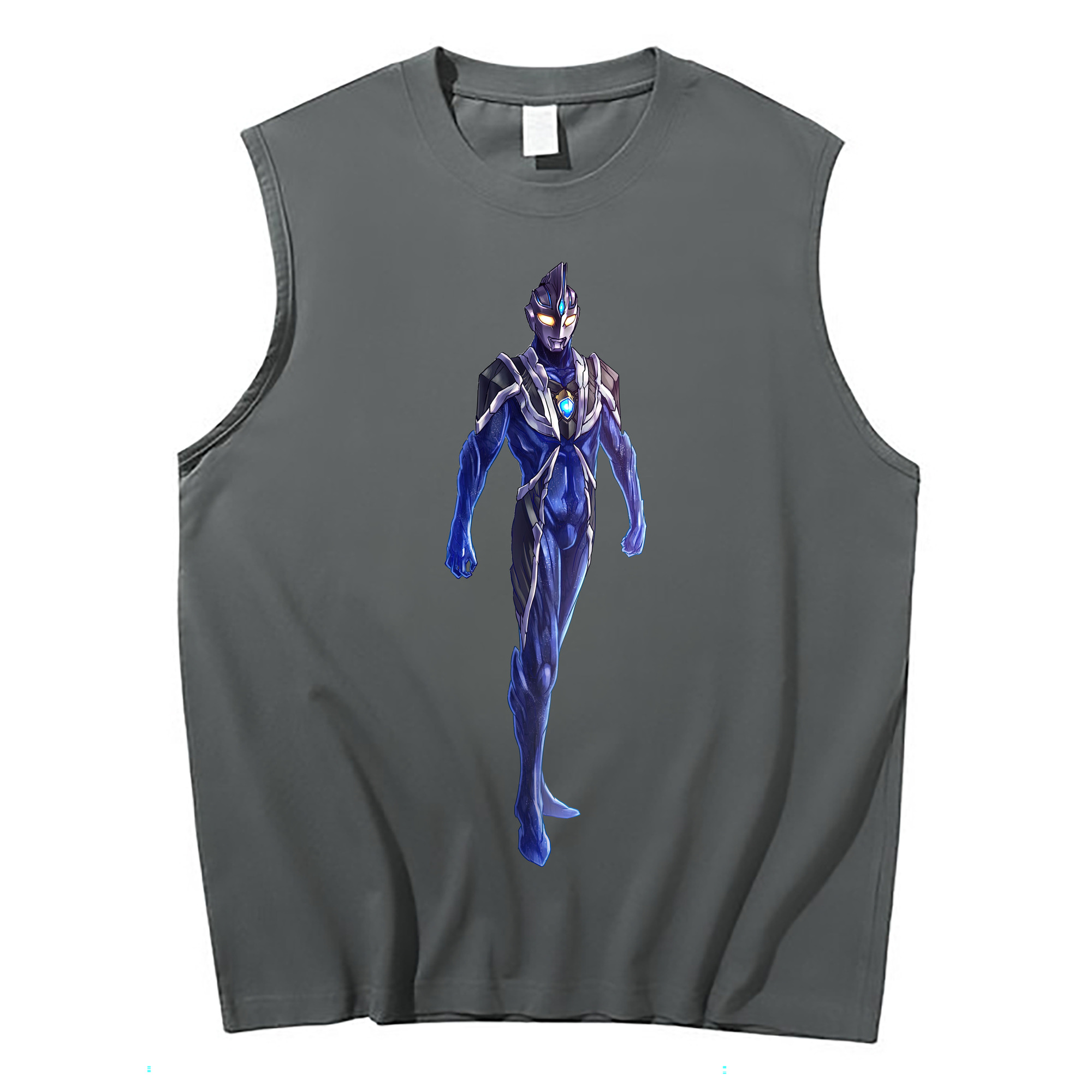（画像用） ウルトラマン Ultraman コットン100％タンクトップ（フロントプリント）